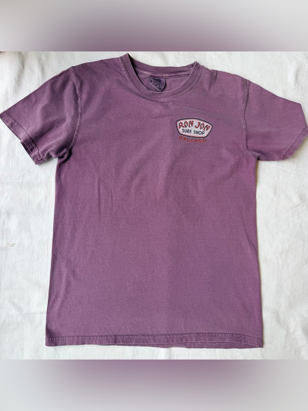 Ron Jon Surf Shop Orlando Short-Sleeve Tee in Mauve